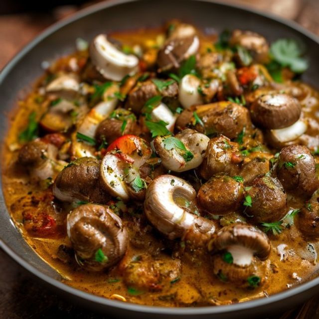 Mushroom Masala
