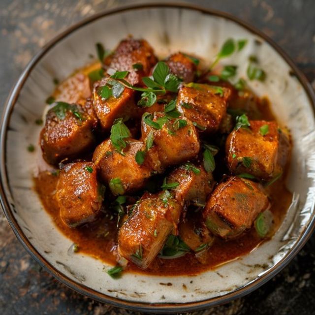 Soya Chaap Masala