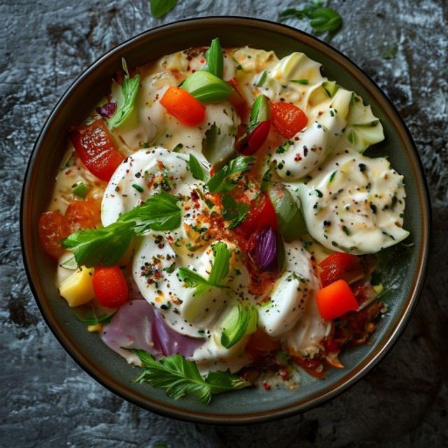 Vegetable Raita