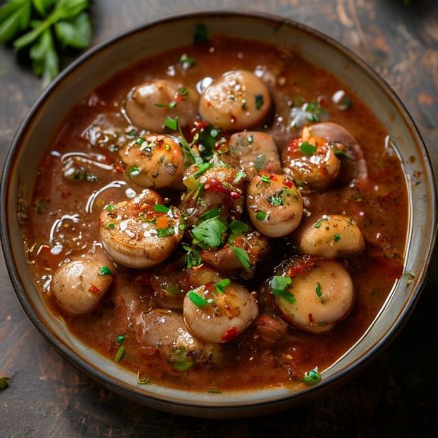 Chilli Mushroom Gravy