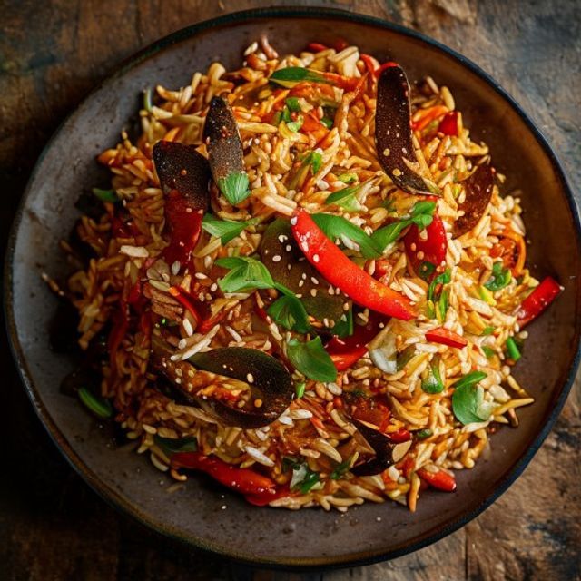 Chilli Garlic Fried Rice